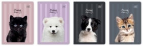 Zeszyt A5/32K 3kol linia 70g UV Puppy Sign (10szt)
