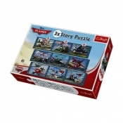Samoloty 3x Story Puzzle (90306)