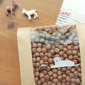 Naklejki ozdobne Suatelier - Duże Pieski, 4 ark.