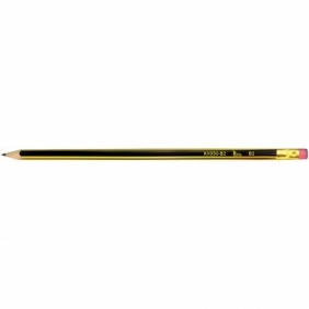 Ołówek z gumką Tetis B2, 12 szt. (KV050-B2)