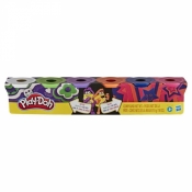Zestaw mas plastycznych PlayDoh 3+3 tuby do dzielenia się, Gemes (F0605/F0628)