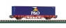 PIKO Wagon Platforma P&O DB Cargo Ep. V (57706)