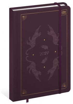 Kalendarz książkowy B6/192k Metallic - Satin