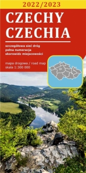 Mapa drogowa Czechy 1:440 000 lam w.2022 - Praca zbiorowa