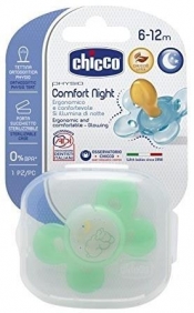 Smoczek silikonowy Physio Comfort 6-12m zielony