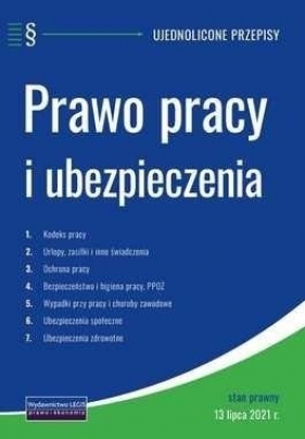 Prawo pracy i ubezpieczenia. Ujednolicone przepisy - Praca zbiorowa