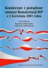 Konieczne i pożądane zmiany Konstytucji RP z 2 kwietnia 1997 roku