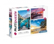 Multipuzzle Krajobrazy 1x500 + 2x1000