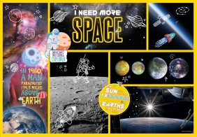 Puzzle National Geographic Kids 180: I need more Space (29206)
