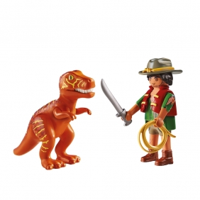 Playmobil DuoPack: Tropiciel z T-Rexem (71206)