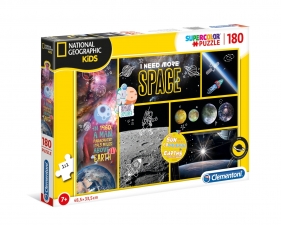 Puzzle National Geographic Kids 180: I need more Space (29206)