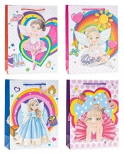 Torebka dziecięce Pop-Up 3D 26x32x10cm mix ROZETTE