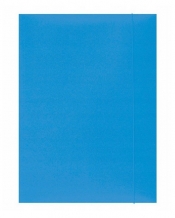 Teczka z gumką Barbara: A4 niebieska