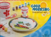 Breakfast Set Zestaw Śniadaniowy do pomalowania - <br />