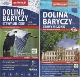 Mapa tur.-Dolina Baryczy, Stawy Milickie (komplet) - Opracowanie zbiorowe