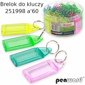 Brelok do kluczy (60szt)