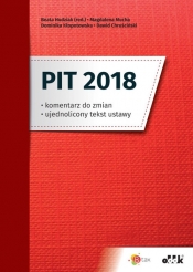 PIT 2018 komentarz do zmian