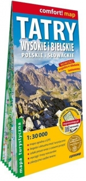 Comfort! map Tatry Wysokie i Bielskie 1:30 000 - Opracowanie zbiorowe