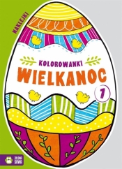 Wielkanoc. Kolorowanki cz.1 - Opracowanie zbiorowe