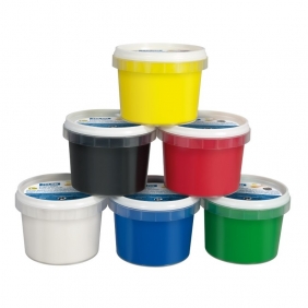 Farby do malowania palcami Milan 6 x 100 ml (5906)