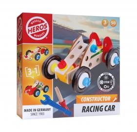Heros, Klocki konstrukcyjne rajdówka 3w1, 110 el.