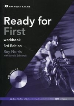 Ready for First Workbook + CD bez klucza odpowiedzi - Norris Roy, Lynda Edwards