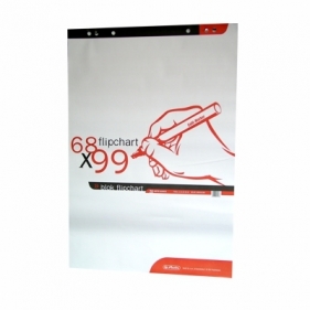 Bloki do tablic flipchart Herlitz gładki 20k. op.5 szt.68x99 (9561069)