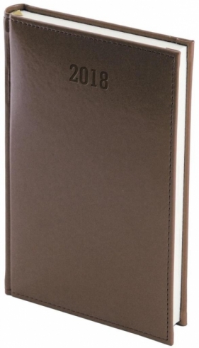 Kalendarz2018 A5 dzienny Nebraska Czekolada 1209