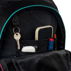 Head, Plecak Black - Pink/Mint, AB200