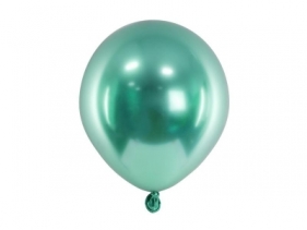 Balony Glossy butelkowa zieleń 12cm 50szt