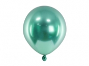 Balony Glossy butelkowa zieleń 12cm 50szt