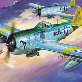 Model plastikowy P-47N Special Expected Goose 1/48 (12281)