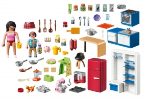 Playmobil Dollhouse: Rodzinna kuchnia (70206)