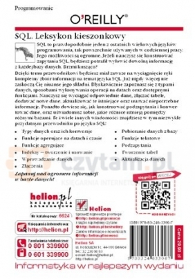 SQL Leksykon kieszonkowy (Uszkodzona okładka) - Gennick Jonathan