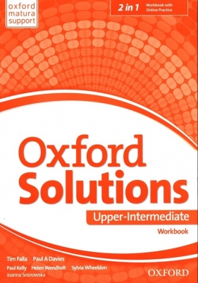 Oxford Solutions Upper-Intermediate Workbook + Online Practice - Joanna Sobierska, Tim Falla, Davies Paul A.