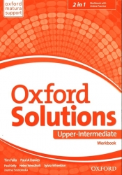 Oxford Solutions Upper-Intermediate Workbook + Online Practice - Joanna Sobierska, Tim Falla