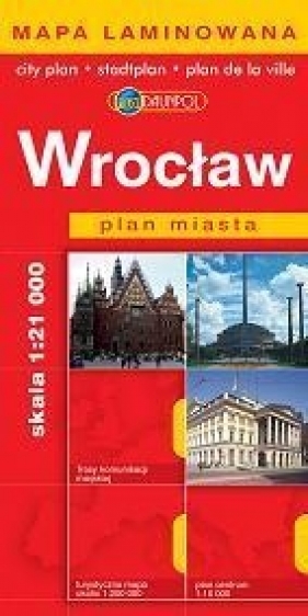 Wrocław Plan miasta 1: 21 000