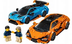 Lego, Speed Champions - Lamborghini Revuelto i Huracán STO, 607 el. (77238)