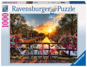 Ravensburger, Puzzle 1000: Rowery w Amsterdamie (196067)