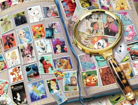 Puzzle 2000: Kolekcja znaczków pocztowych Disneya (16706)