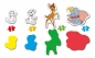 Clementoni, moje pierwsze puzzle 4w1: Disney Animal Friends (20806)