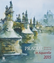 Kalendarz 2015 Praga w akwareli Helma EX - <br />