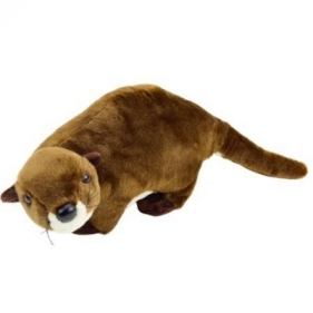 Maskotka przytulanka wydra brązowa 37cm