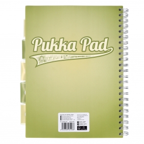 Kołozeszyt Pukka Pad Project Book A4/100k - Olive Green