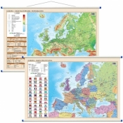Mapa ścienna - polityczno-fiz. 1:12 000 000 Europa - Praca zbiorowa