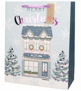 Torba prezentowa 18x23x10cm - Święta