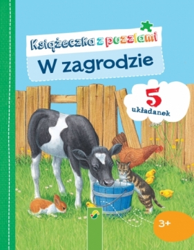 Książka z puzzlami. W zagrodzie - Opracowanie zbiorowe