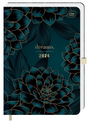 Kalendarz 2024 książkowy A5 - Dreams