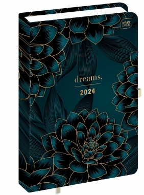 Kalendarz 2024 książkowy A5 - Dreams