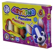 Plastelina Astrino, 6 kolorów (456650)